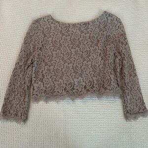 Babaton Lace Top (Mauve)